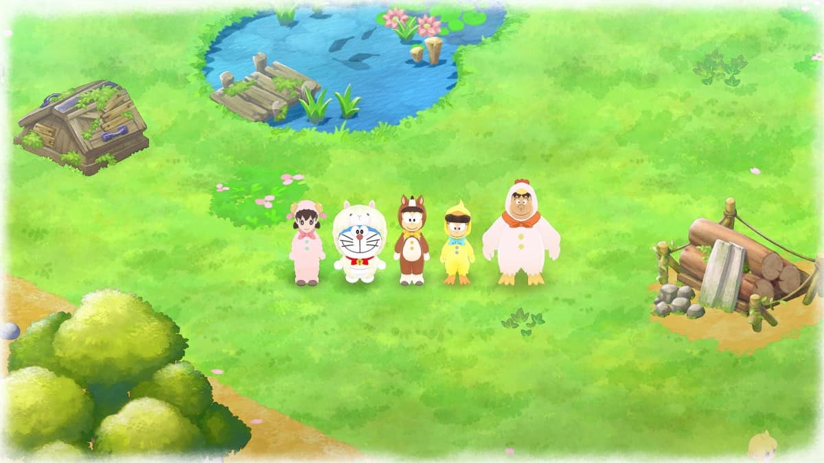 Doraemon Story of Seasons Friends of the Great Kingdom ปล่อยอัปเดตฟรี