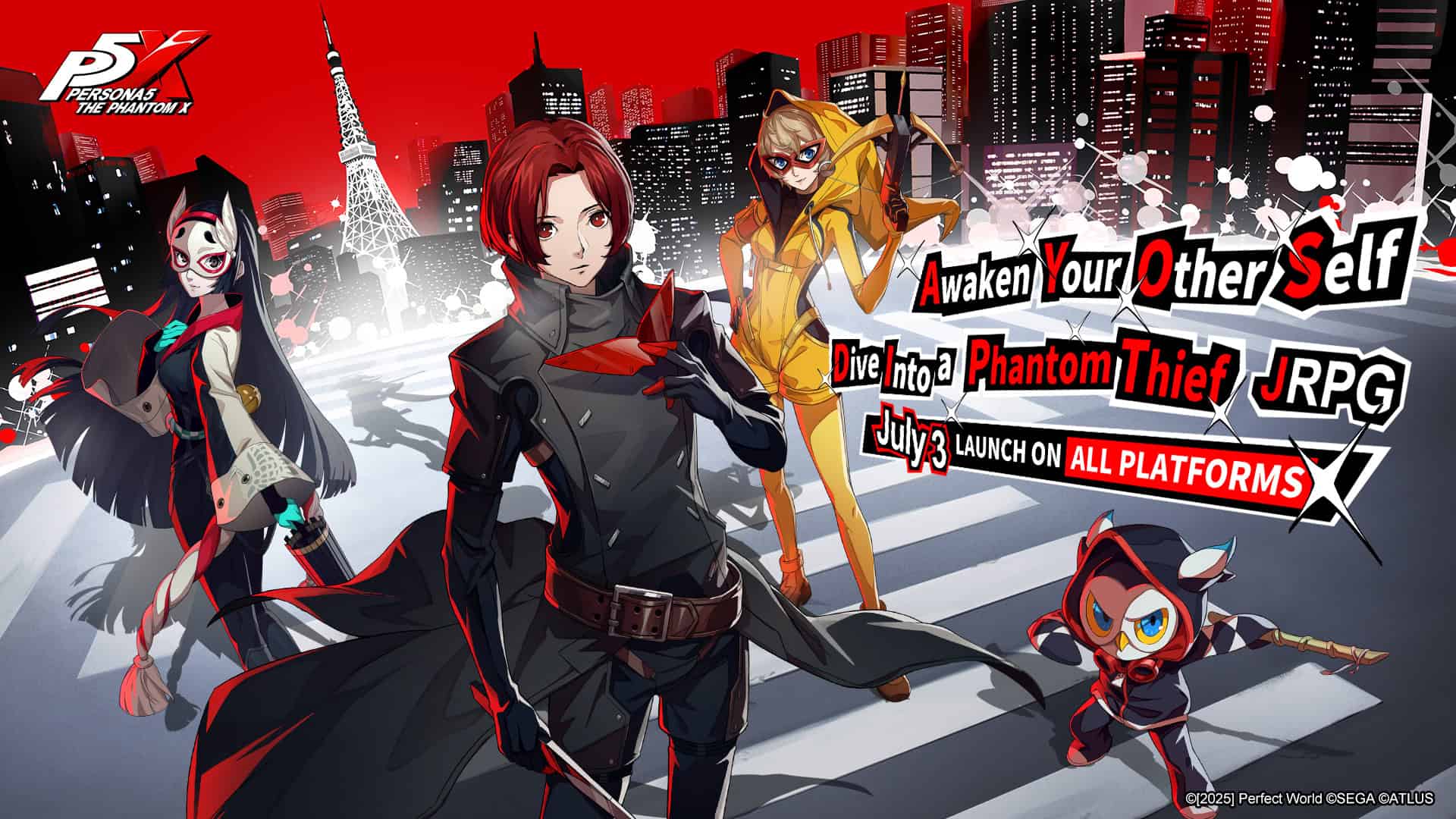 Persona5: The Phantom X เปิดให้บริการอย่างเป็นทางการแล้ววันนี้ในภูมิภาคเอเชียตะวันออกเฉียงใต้ ยอดลงทะเบียนล่วงหน้าทะลุเกิน 1 ล้านคน! เข้าเกมตอนนี้เพื่อรับของรางวัลฟรี