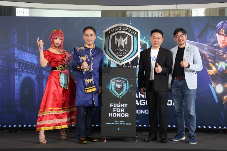 เอเซอร์ – อินเทล เปิดศึก “Thailand Predator League 2026”เฟ้นหาทีมไทยสู้ศึกรอบสุดท้ายที่อินเดีย ชิงเงินรางวัลรวม 14 ล้าน