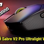 รีวิว เมาส์ Sabre V2 Pro Ultralight Wireless ใช้ดี และ เบามากกกก